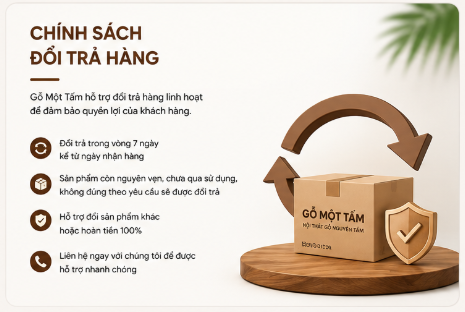 CHÍNH SÁCH ĐỔI TRẢ