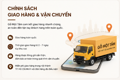 CHÍNH SÁCH GIAO HÀNG & VẬN CHUYỂN